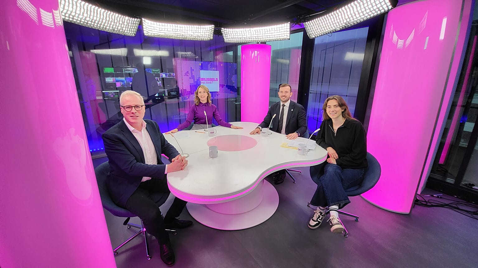 Méabh Mc Mahon with Damien O’Reilly, Adelaide Charlier and Virginijus Sinkevičius