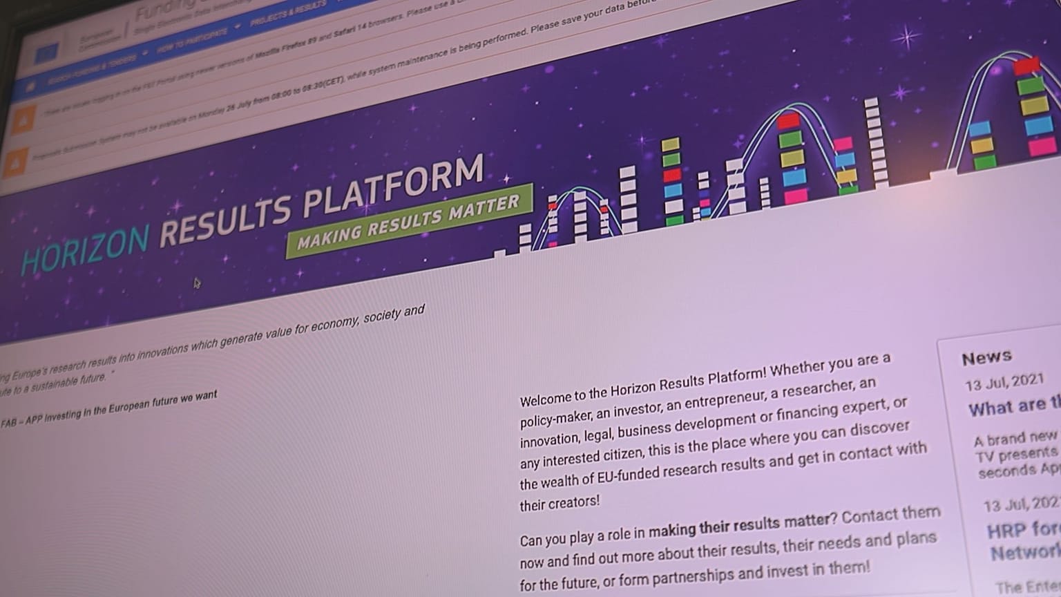 The European platform bridging the gap between innovators and investors