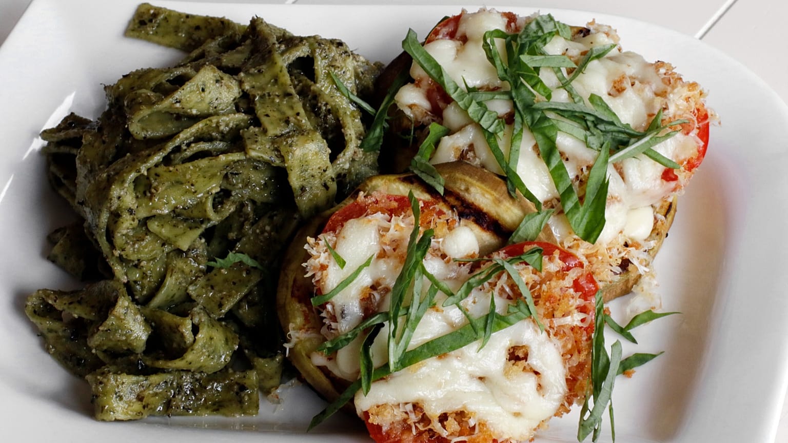 FILE: Food for friends - Grilled aubergine parmigiani is a staple of Italian cuisine 