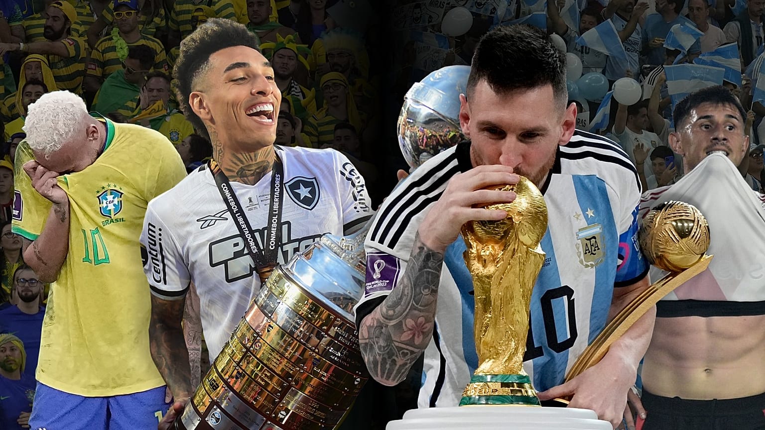 What is behind Brazil and Argentina's diverging football paths?