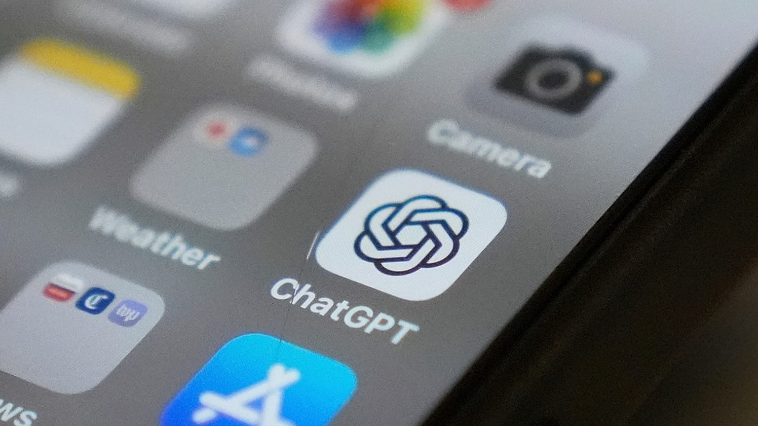 FILE. ChatGPT app icon is seen on a smartphone screen in Chicago. 4 Aug. 2025.