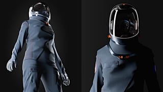 The EuroSuit prototype, seen above, is designed to be worn by astronauts at the International Space Station (ISS).