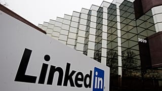In this Jan. 28, 2011 file photo, the exterior view of LinkedIn headquarters is shown in Mountain View, Calif.