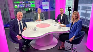 This week's panel with host Stefan Grobe